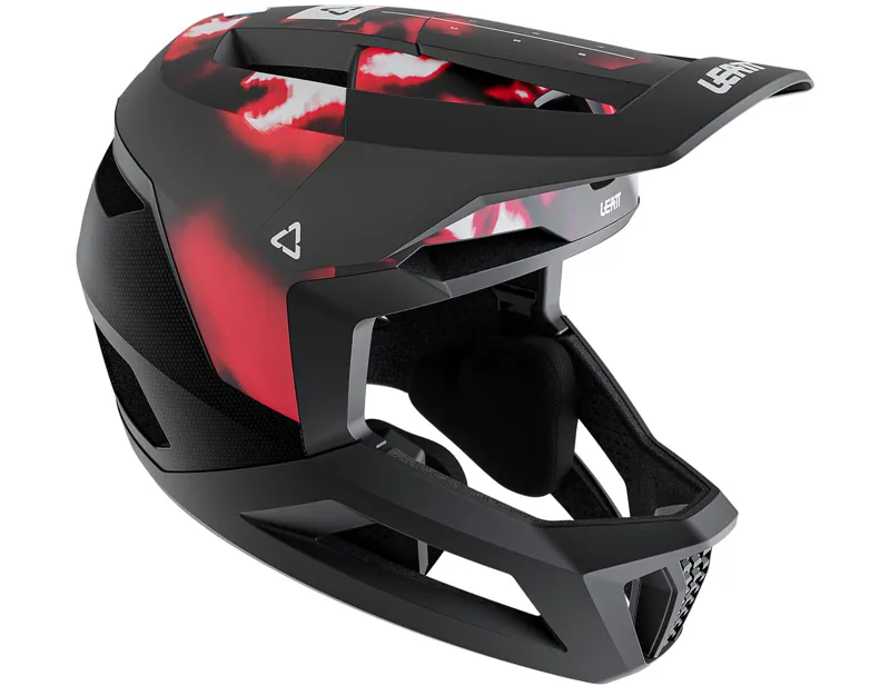 Balfes Bikes Leatt Gravity 5.0 MTB Full Face Helmet in Red | Free postage over £30, £10 off first order, price match & 0% finance.