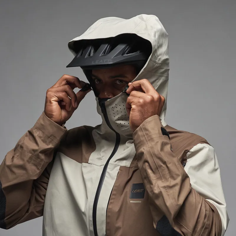 Leatt HydraDri 5.0 Mountain Bike Jacket in Loam Brown-3