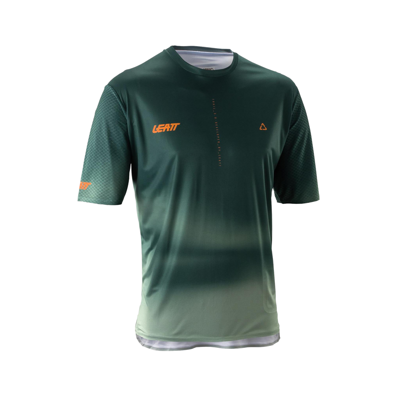 Balfes Bikes Leatt Trail 3.0 Mountain Bike Short Sleeve Jersey in Spruce Green | Free postage over £30, £10 off first order, price match & 0% finance.
