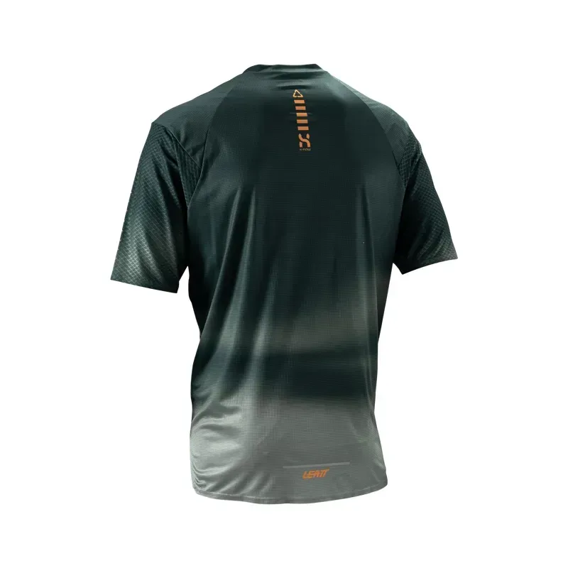 Leatt Trail 3.0 Mountain Bike Short Sleeve Jersey in Spruce Green-1