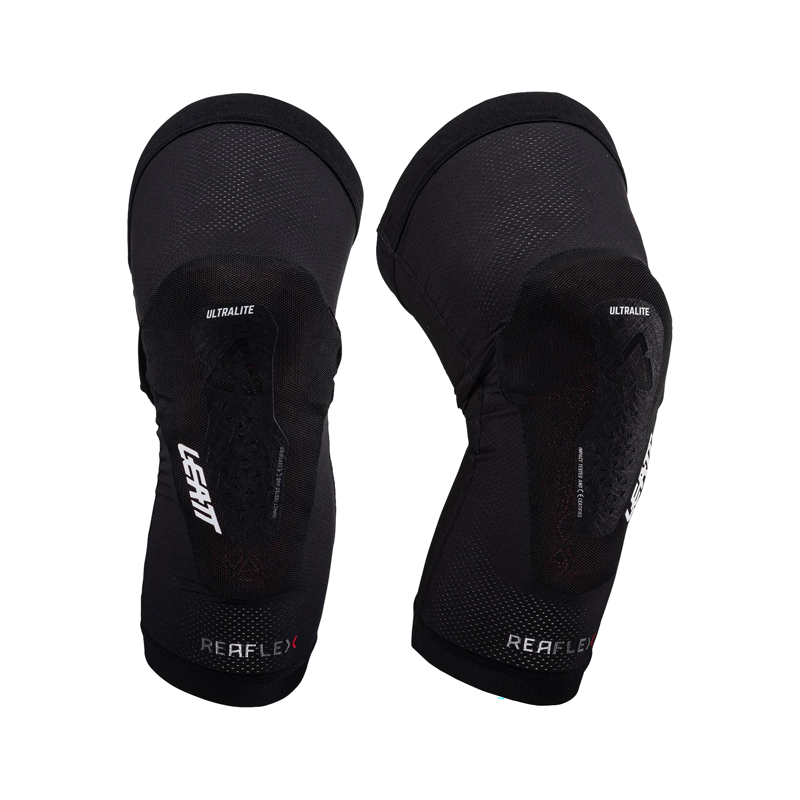 Balfes Bikes Leatt ReaFlex UltraLite Knee Guard in Black | Free postage over £30, £10 off first order, price match & 0% finance.