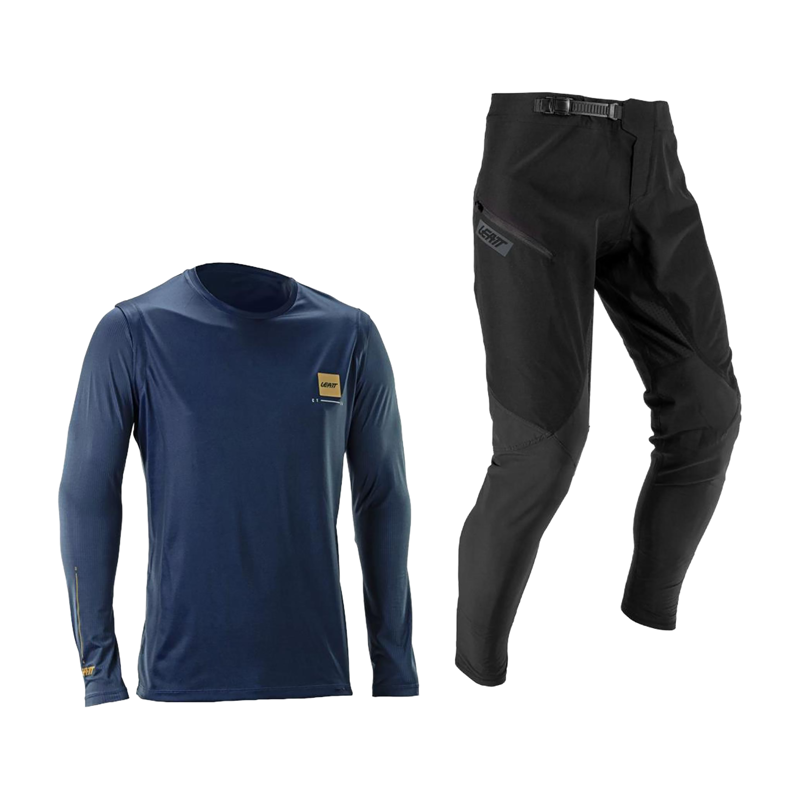 Balfes Bikes Leatt 1.0 MTB Ride Kit in Galaxy Blue | Free postage over £30, £10 off first order, price match & 0% finance.