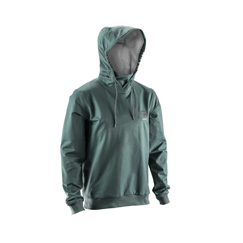 Leatt ThermaFlow 3.0 Mountain Bike Hoodie in Spruce Green