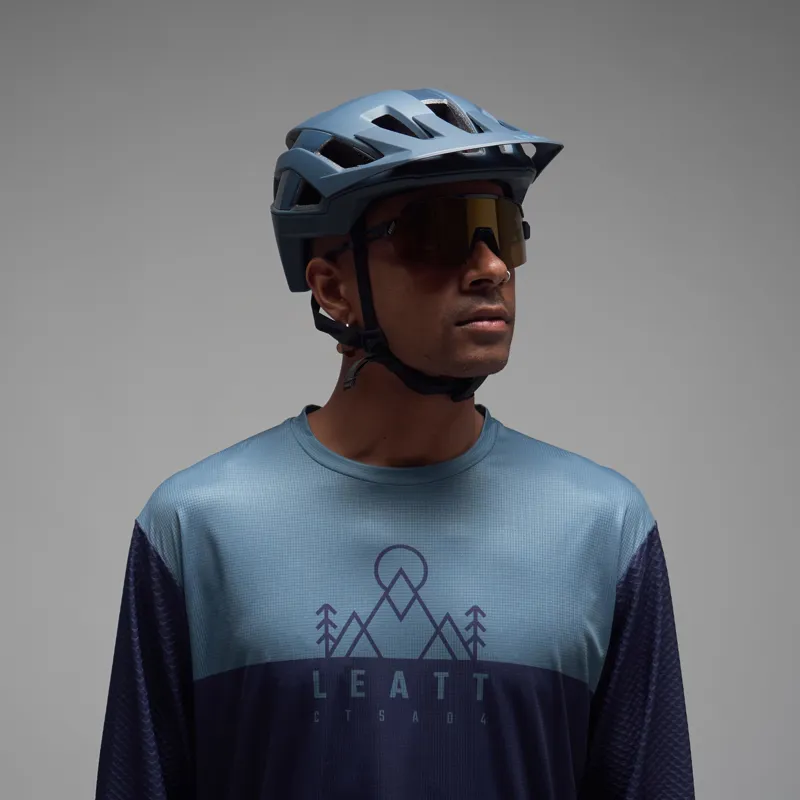 Leatt Trail 3.0 Mountain Bike Helmet in Blue-7