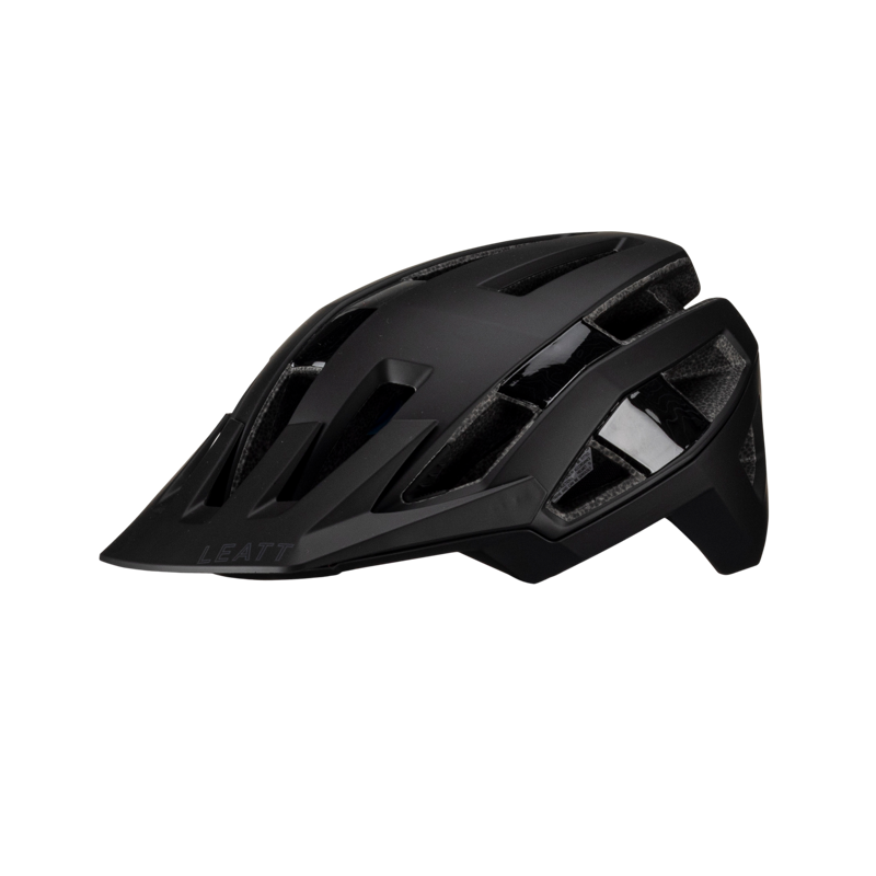 Leatt Trail 3.0 Mountain Bike Helmet in Stealth Black/Grey-1