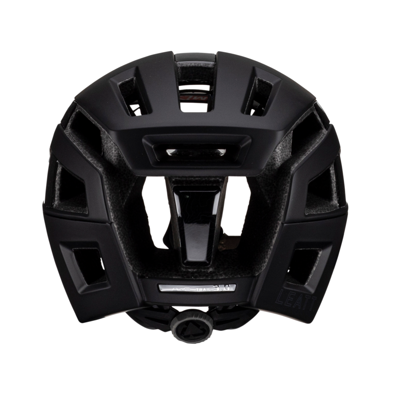Leatt Trail 3.0 Mountain Bike Helmet in Stealth Black/Grey-3