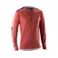 Leatt Trail 4.0 Long Sleeve MTB Jersey in Dusty Red