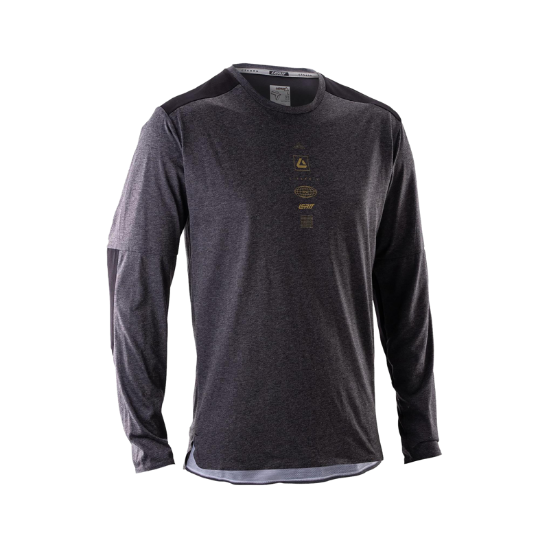 Balfes Bikes Leatt Trail 4.0 Long Sleeve MTB Jersey in Ghost Black | Free postage over £30, £10 off first order, price match & 0% finance.
