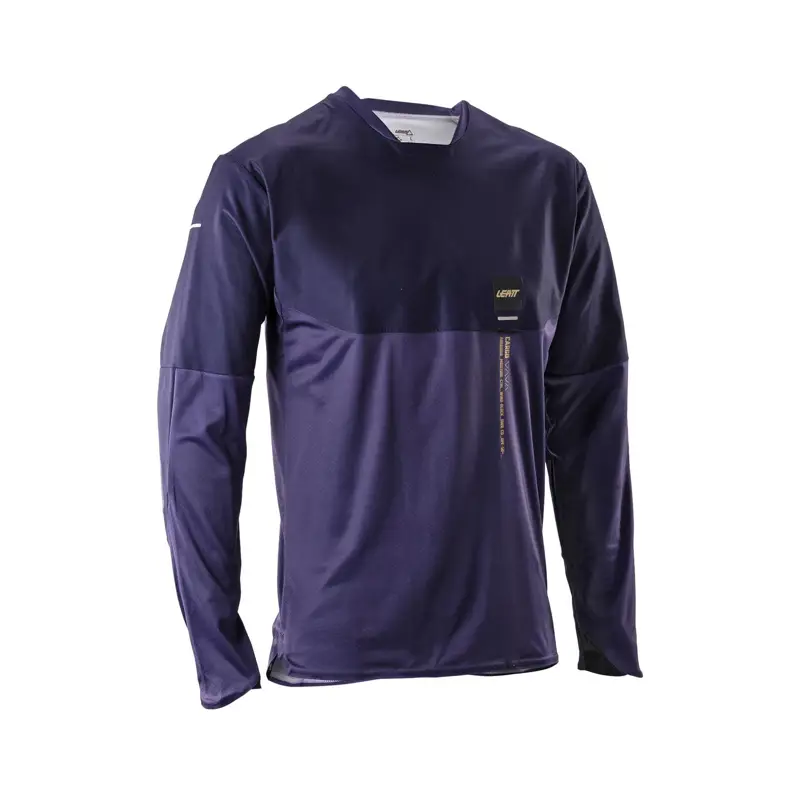 Balfes Bikes Leatt Trail 6.0 Cargo MTB Long Sleeve Jersey in Galaxy Blue | Free postage over £30, £10 off first order, price match & 0% finance.