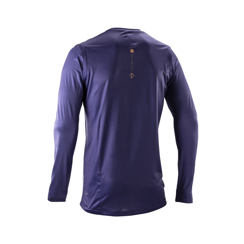 Leatt Trail 6.0 Cargo MTB Long Sleeve Jersey in Galaxy Blue-1