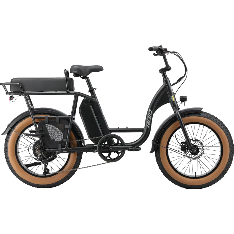 Balfes Bikes Reid Let's Moto 20 inch Fat Tyre Commuter Electric Bike 2027 in Black | Free postage over £30, £10 off first order, price match & 0% finance.