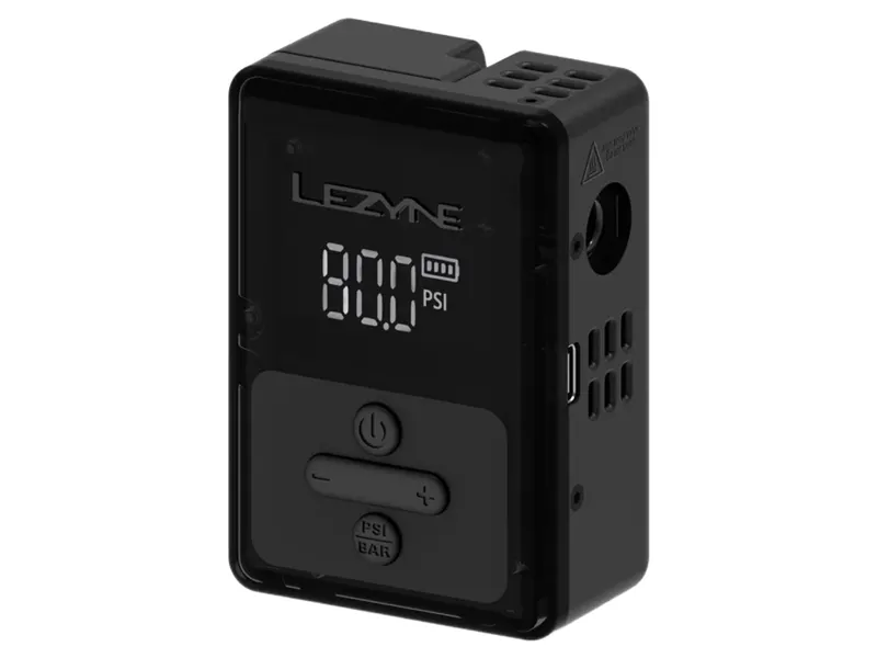 Lezyne E Drive Electric Bicycle Pump in Black