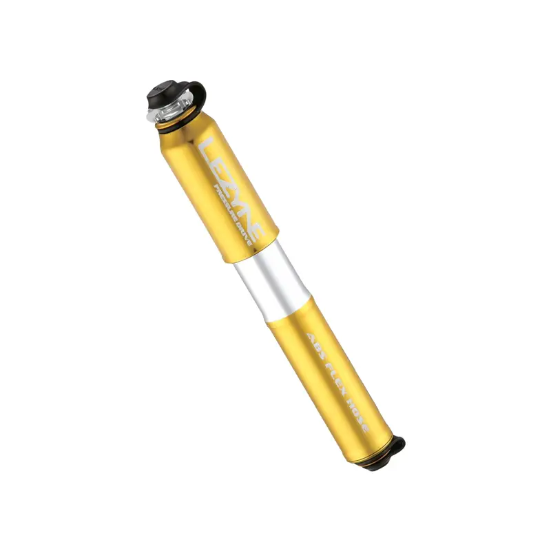Balfes Bikes Lezyne Pressure Drive Hand Pump in Gold | Free postage over £30, £10 off first order, price match & 0% finance.