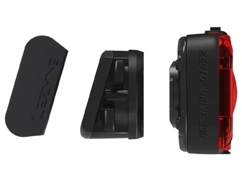Lezyne Zecto2 Drive 200+ Rear Light in Black-3