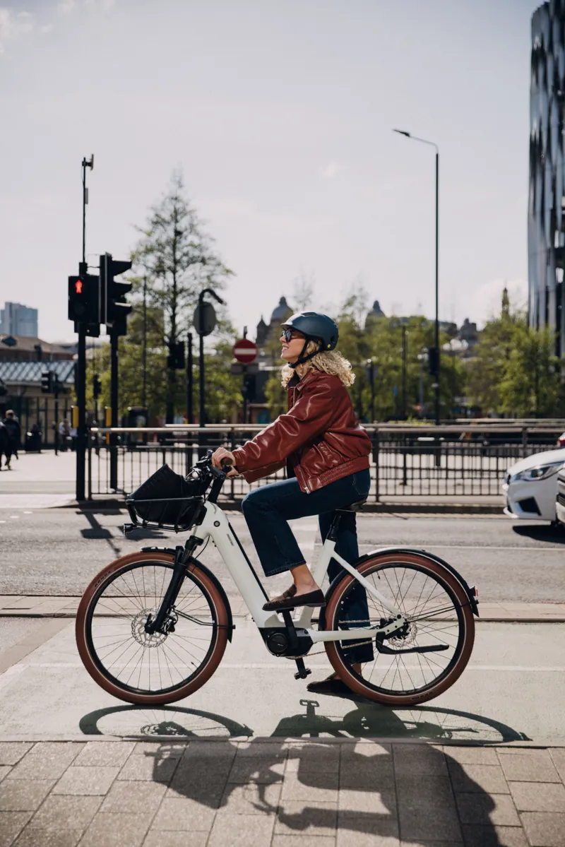Liv Flourish E+ 2 City Electric Hybrid Bike 2027 in Mountain Air-11