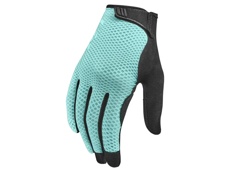 Liv Aura Gel Full Finger Gloves in Aruba Blue