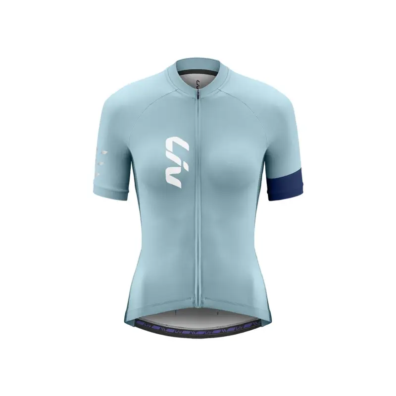 Balfes Bikes Liv Beliv Short Sleeve Jersey in Clear Sky Blue | Free postage over £30, £10 off first order, price match & 0% finance.
