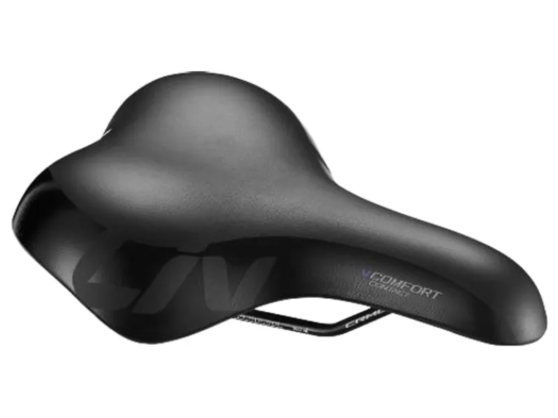 Liv Contact Comfort + Saddle in Black