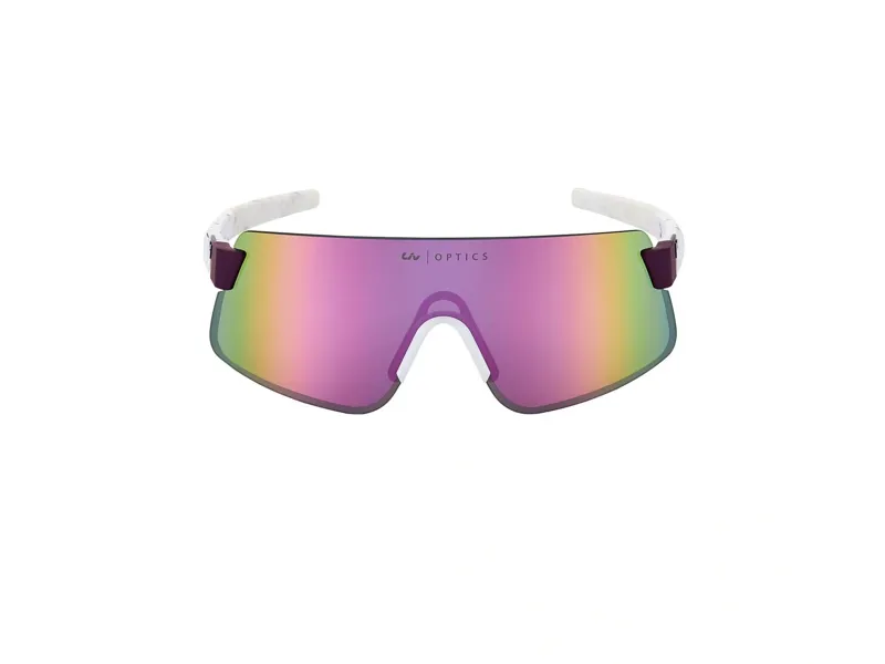 Liv Helio Polarvis Sunglasses in White / Purple-2