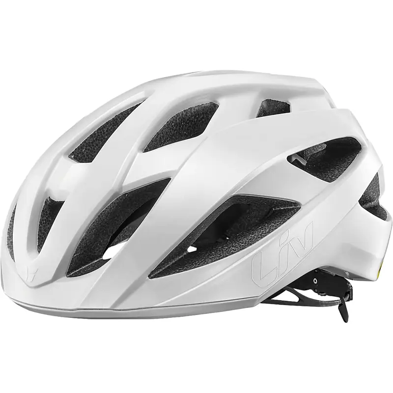 Balfes Bikes Liv Rev Comp MIPS Helmet in Metallic White | Free postage over £30, £10 off first order, price match & 0% finance.