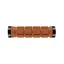 Lizard Skins -Northshore Dual Clamp Lock-On Bar Grips in Gum Brown