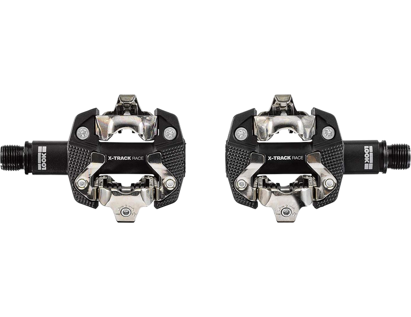X-Track Race Black Pedals-1