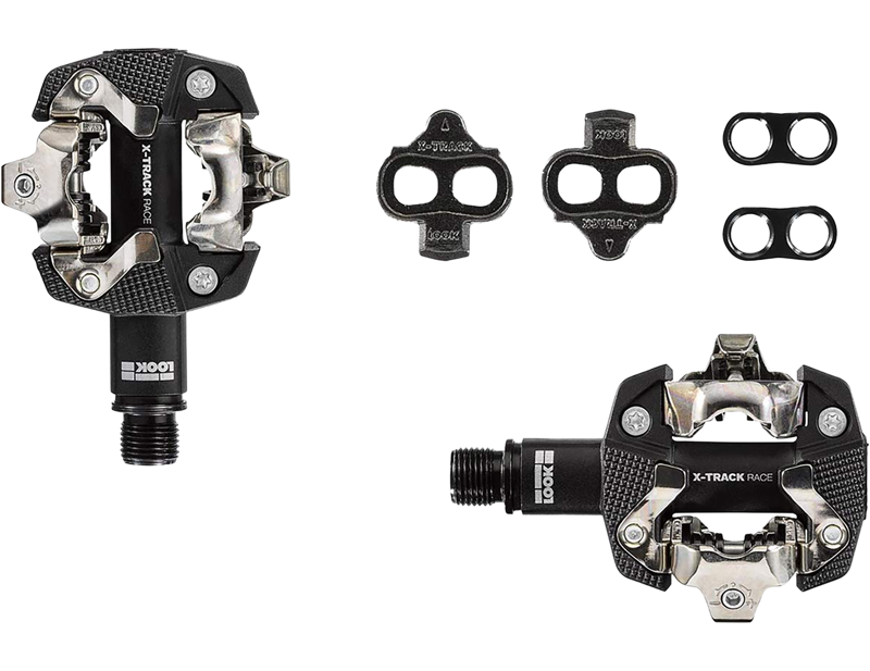 X-Track Race Black Pedals-2