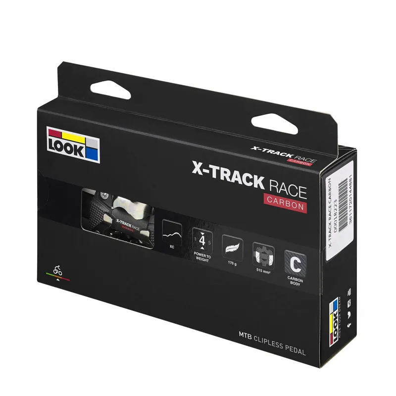 Look X-Track Race Carbon MTB Pedals in Black-4
