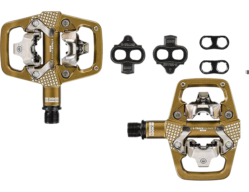 X-Track En-Rage Plus Bronze Pedals-2