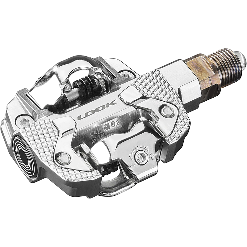 Balfes Bikes Look X-Track Power Dual Sided Power Meter Pedals in Silver | Free postage over £30, £10 off first order, price match & 0% finance.