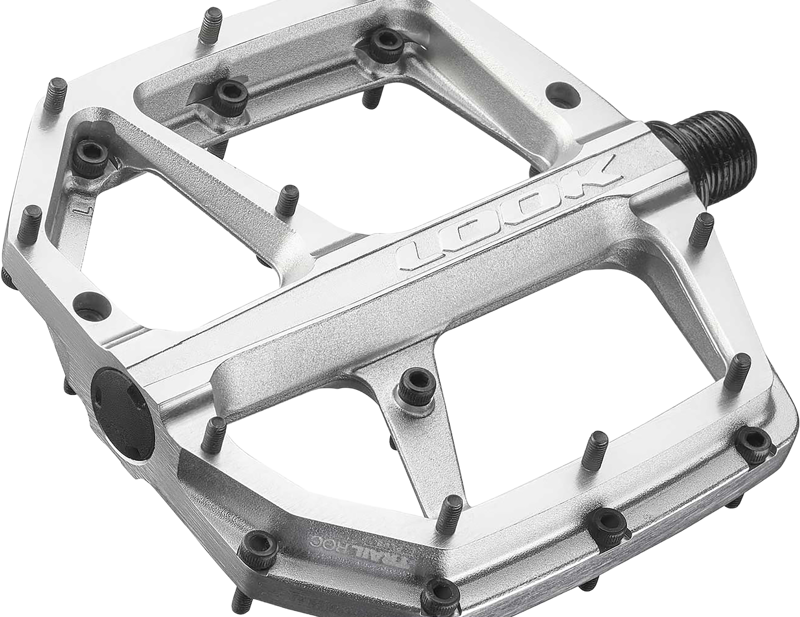 Trail Roc Plus Flat Silver Pedals