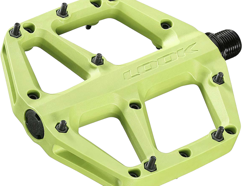 Trail Fusion Flat Lime Pedals