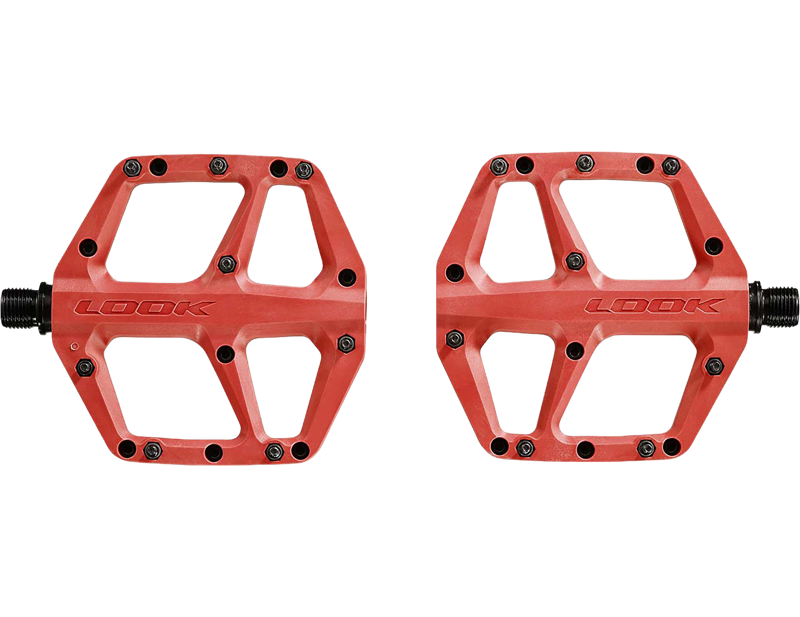 Trail Fusion Flat Red Pedals-1