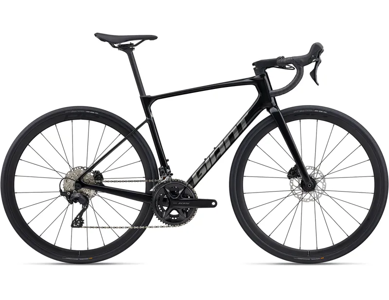 Balfes Bikes Giant Defy Advanced 2 Road Bike 2026 in Abyss Black | Free postage over £30, £10 off first order, price match & 0% finance.