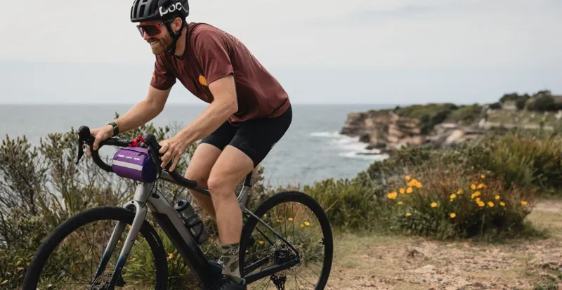 Marin Lombard E1 Electric Gravel Bike 2026 in Blue Charcoal-4