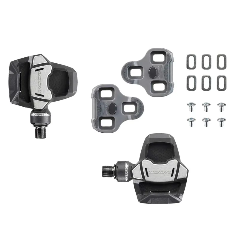 Look Keo Blade 16 Carbon Ceramic Ti Road Pedals in Black-5