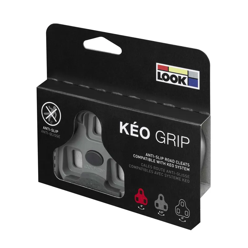 Look Keo 4.5 Degree Grip Cleat in Grey-4