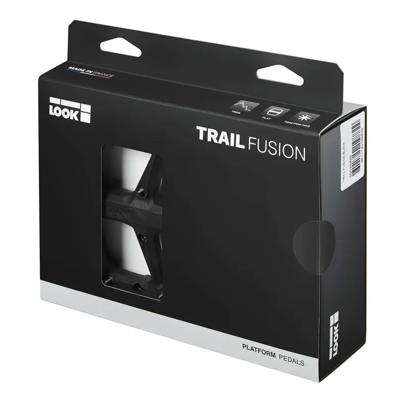 Look Trail Fusion Flat Pedals in Black-2