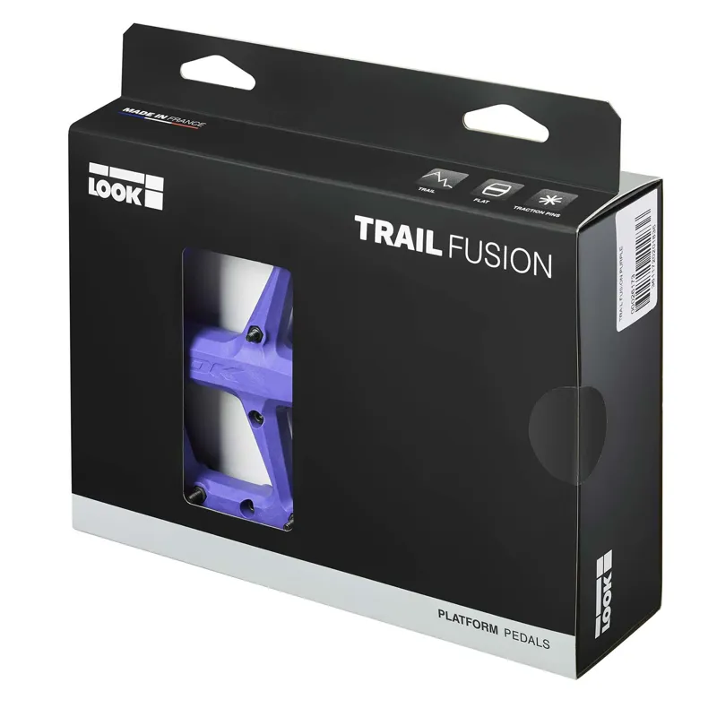 Look Trail Fusion Flat Pedals in Purple-2