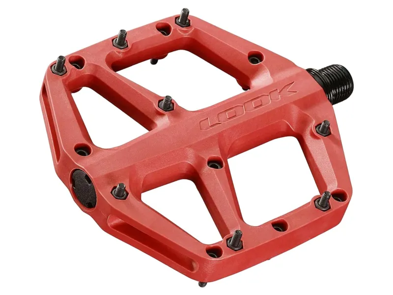 Look Trail Fusion Flat Pedals in Red
