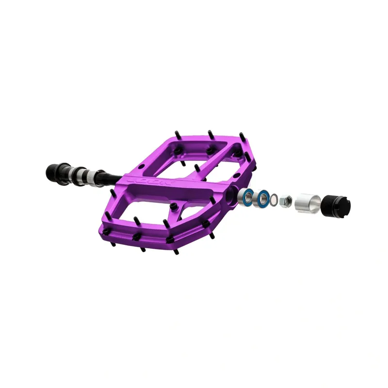 Look Trail Roc Plus Flat Pedals in Purple-2