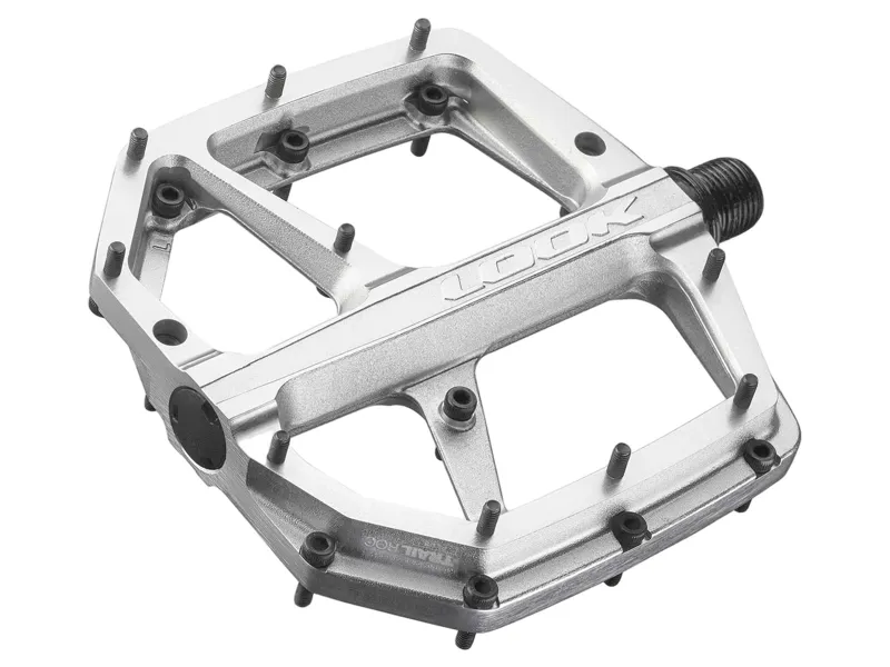 Look Trail Roc Plus Flat Pedals in Silver