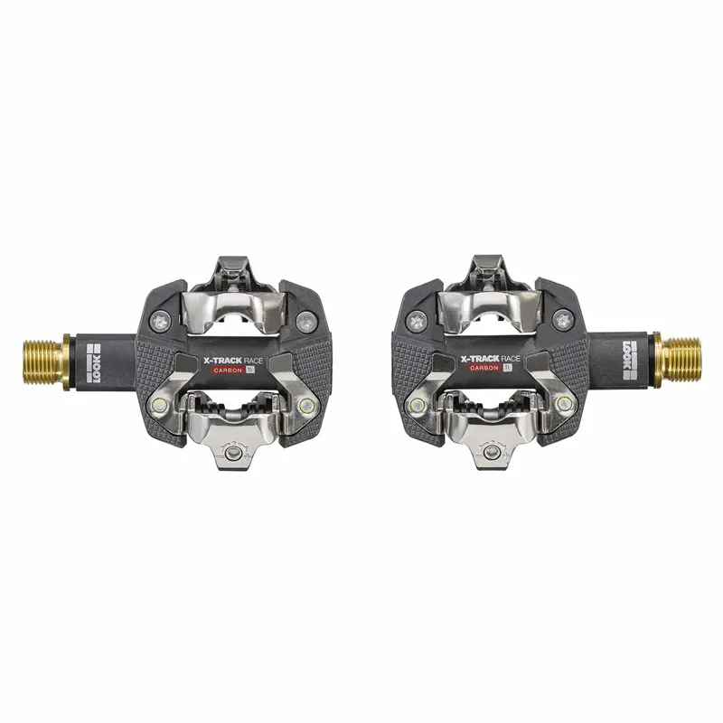 Look X-Track Race Carbon Ti MTB Pedals in Black-1