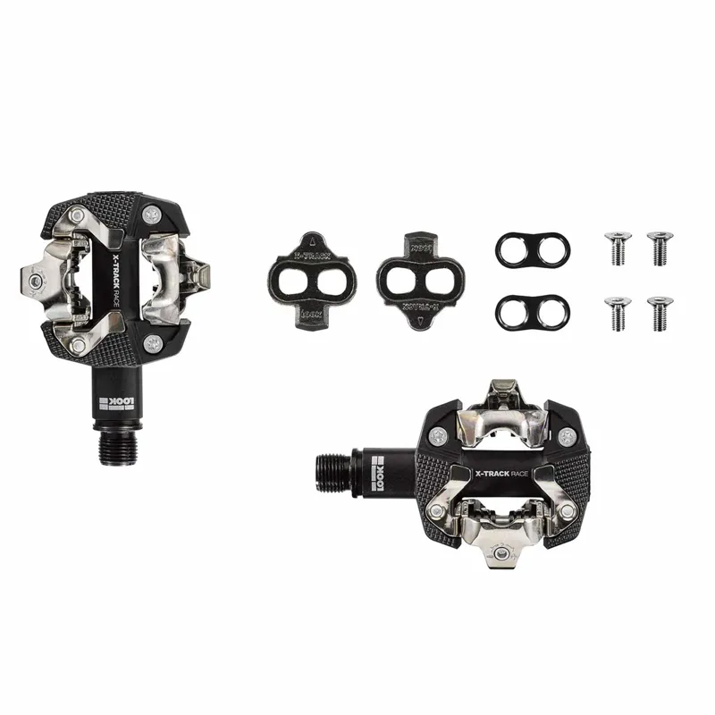 Look X-Track Race MTB Pedals in Black-2