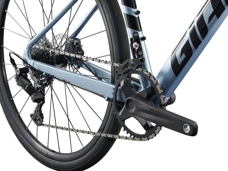 Giant FastRoad AR 2 Hybrid Bike 2026 in Glacier Silver-2