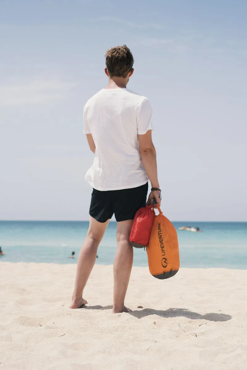 Lifeventure Ultralight 2 Litre Dry Bag in Red-3