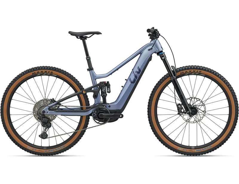 Liv Embolden E+ 0 Electric Full Suspension Mountain Bike 2026 in Atmosphere/Black