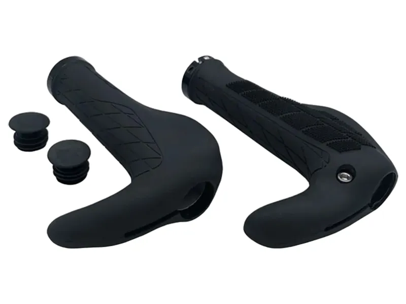 M Part Ergo Comfort Grips With Barend in Black
