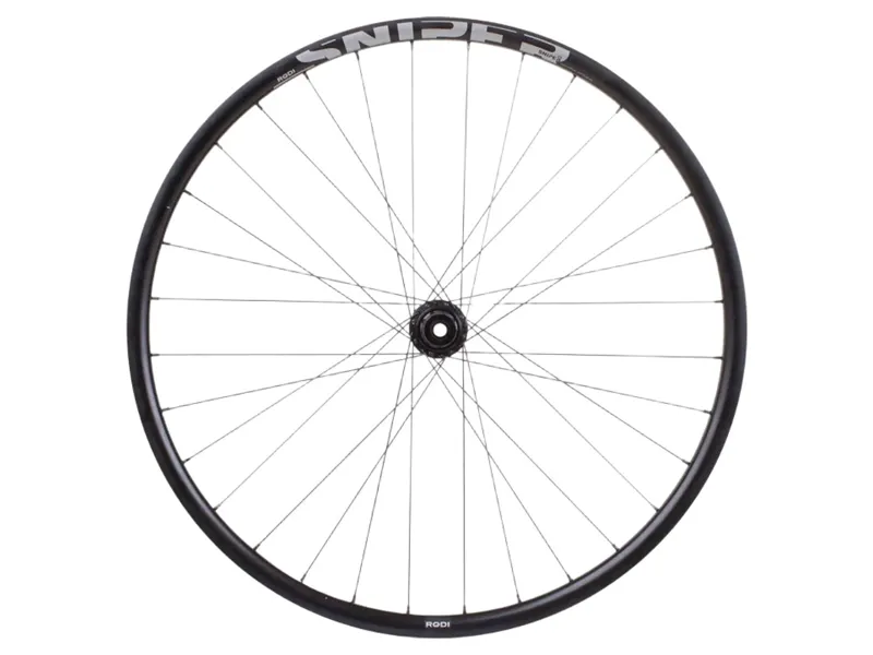 M Part Gravel Rear Wheel Shimano TC500 CL Hub TA 142x12 700c Sniper 24 Rim in Black-1