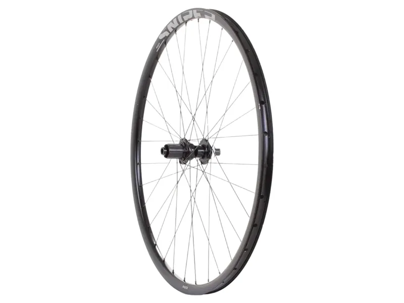 M Part Gravel Rear Wheel Shimano TC500 CL Hub TA 142x12 MS 700c Sniper 24 Rim in Black-1